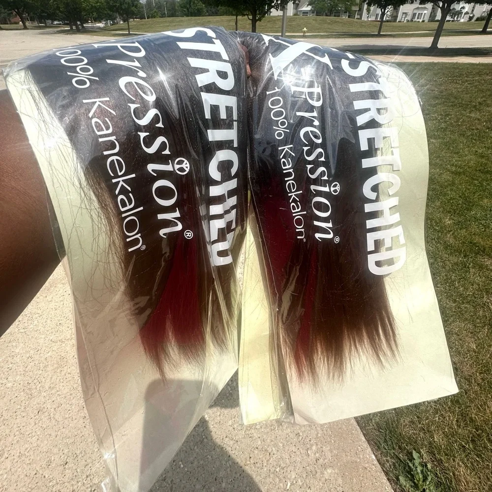 3 Packs‎ - Outre X-Pression 3X Pre-Stretched Ultra Braid 72